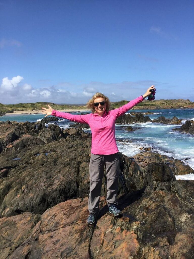 Vicki in Tasmania